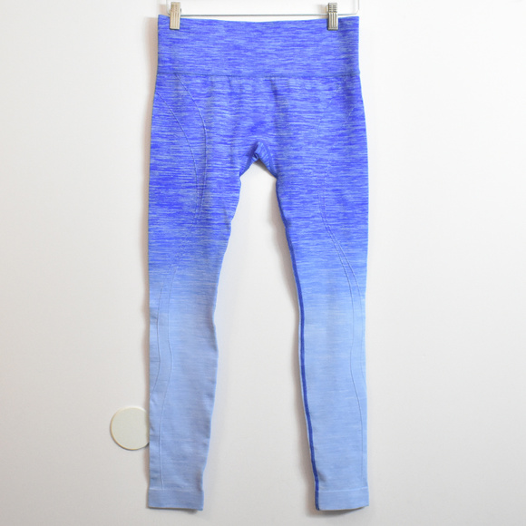 Electric Yoga Pants - Electric Yoga Leggings Pants Blue Women's  M/L